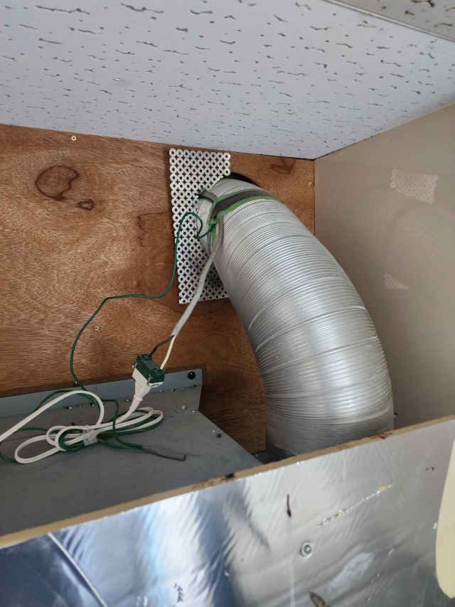 換気扇の中の様子